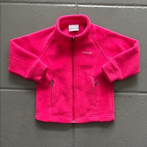 Columbia Pink Fleece Jacket